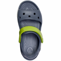 Sandaly dla dzieci Crocs Bayaband szaro-zielone 205400 025