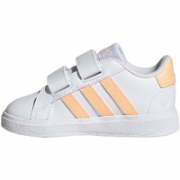 Buty dla dzieci adidas Grand Court 2.0 CF biale HP8916