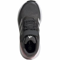 Buty dla dzieci adidas RunFalcon 3.0 EL K szaro-rozowe HP5873