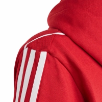 Hanorac Bluza dla dzieci adidas Tiro 23 League Sweat czerwono-biala HS3607