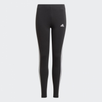 Colanti adidas Essentials 3-Stripes negru fetite