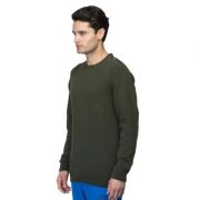 Pulover oliv cu imprimeu camuflaj adidas Originals Adventure Knit pentru barbati