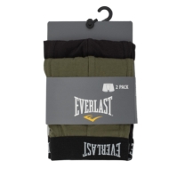 Set 2 perechi boxeri Everlast negru/rosu barbati