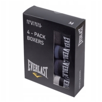 Set 4 perechi boxeri Everlast negru gri albastru bleumarin