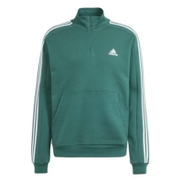 adidas 3 Stripe Zip Top barbat