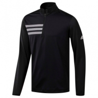 adidas 3 Stripes Zip Top barbat