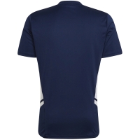 Adidas Condivo 22 Jersey V- neck navy blue and white HA6291