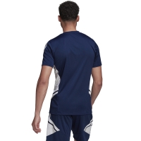 Adidas Condivo 22 Jersey V- neck navy blue and white HA6291