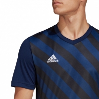 Koszulka męska adidas Entrada 22 Graphic Jersey granatowo-czarna HF0131