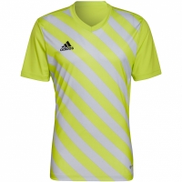 Koszulka męska adidas Entrada 22 Graphic Jersey żółto-szara HF0118