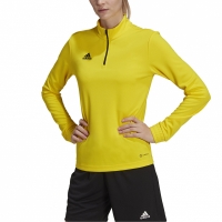 Bluza damska adidas Entrada 22 Top Training żółta HI2130