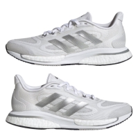 adidas Supernova+ Shoes pentru femei gri alb argintiu metalic