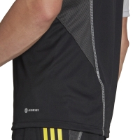 Adidas Tiro 23 Competition Jersey black and gray HU1295