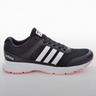 Adidasi alergare Adidas Cloudfoam Vs City W Femei negru roz