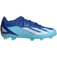 Pantof Minge Fotbal Adidas X Crazyfast.1 FG 's blue IE4209 copil