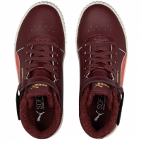 Pantof 's Puma Carina 2.0 Mid WTR Jr. burgundy 387380 02 copil