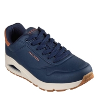 Pantof sport Skechers Deboss Durabuck With Pop Suede Heel Low-Top barbat