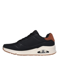 Pantof sport Skechers Deboss Durabuck With Pop Suede Heel Low-Top barbat