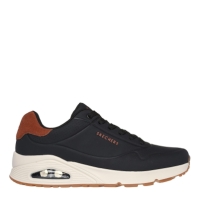 Pantof sport Skechers Deboss Durabuck With Pop Suede Heel Low-Top barbat