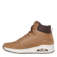 Pantof sport Skechers Suede And Duraleather Mid Top Fashi High-Top barbat