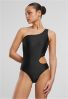 Asymmetric Cut Out Swimmsuit dama Urban Classics