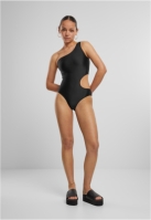 Asymmetric Cut Out Swimmsuit dama Urban Classics