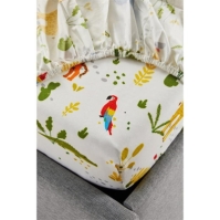 Homelife Safari Animals Fitted Sheet