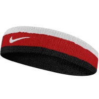 Headband? Nike Swoosh white-red-black N0001544118OS