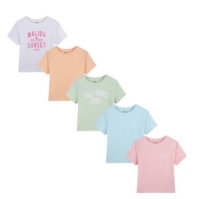 Be You Older Pack Of 5 Boxy T-shirts fetita