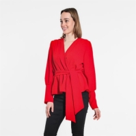 Be You Peplum Wrap Top