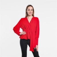 Be You Peplum Wrap Top