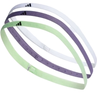 adidas Hairband Pachet de 3 benzi verde, violet, alb IR7870