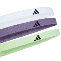 adidas Hairband Pachet de 3 benzi verde, violet, alb IR7870