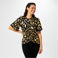 Biba Biba Keyhole Jersey Top