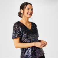 Biba Biba Sequin Top