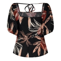 Biba Biba Square Neck Top