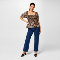 Biba Biba Square Neck Top