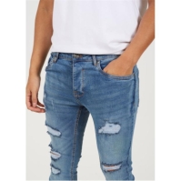 Blug Brave Soul Denim Skinny with Rip Detail