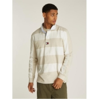 Blug Tommy TJM ENTRY STRIPE BADGE RUGBY LS Tommy Jeans