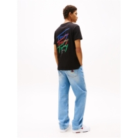 Tricou Blug Tommy TJM REG TWISTED SIGNTR EXT Tommy Jeans