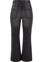 Pantalon Cropped Flared Denim dama Urban Classics