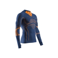 Bluza Barbati X-Bionic Energy Accumulator Light Half Zip Marine/Orange