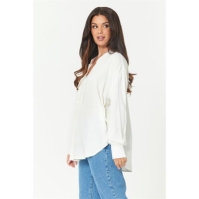 Be You Maneca Lunga V Neck Blouse