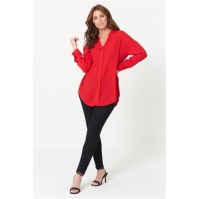 Be You Maneca Lunga V Neck Blouse