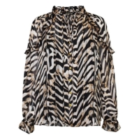 Biba Biba Chevron Lurex Blouse