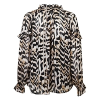 Biba Biba Chevron Lurex Blouse