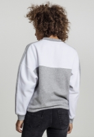 Oversize 2-Tone Stripe Crew dama Urban Classics