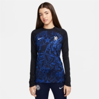 Nike Chelsea Dri-FIT Strike Drill Performance Quarter-Zip Maneca Lunga Top dama