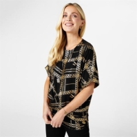 Biba Biba Foil Printed Top