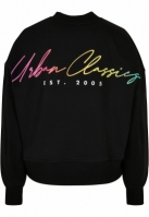 Oversized Rainbow Crewneck dama Urban Classics